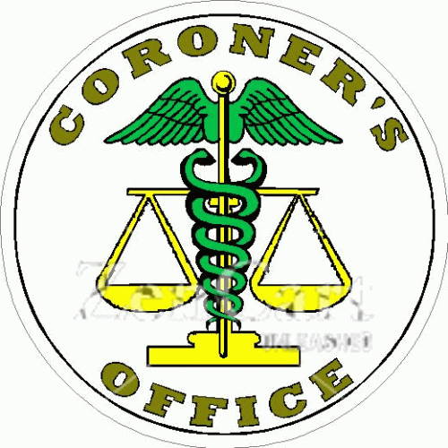 Coroners Office Decal