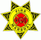 Fire Marshal Maltese Cross Badge Decal