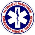 Nationally Registered EMS Decals