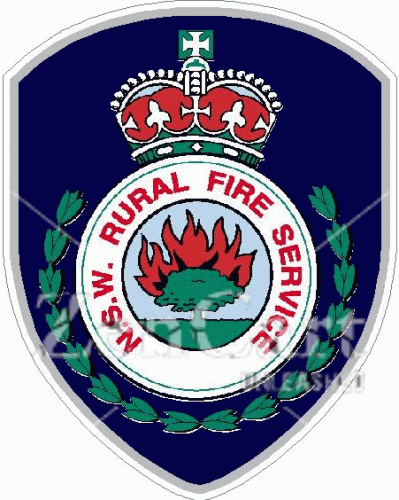 N.S.W. RURAL FIRE SERVICE Decal