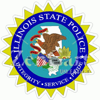 Illinois State Police Decal