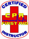 Certified CPR / First Aid Instructor Decal