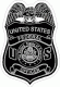 Federal Officer Badge Subdued Decal