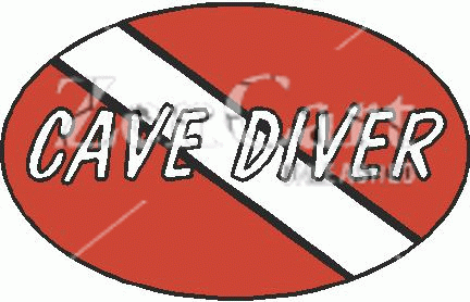 Cave Diver Decal