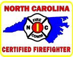 North Carolina Certif Decals