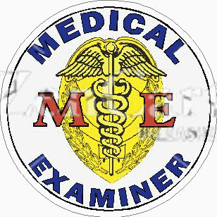 Medical Examiner Decal