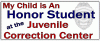 My Child Is An Honor Student At Juvenile Correction Center Decal