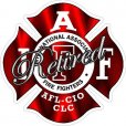 IAFF Retired Decals