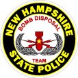 New Hampshire State Police Decal