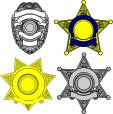 Stock Law Enforcement Decal's