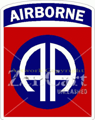 US Army 82nd Airborne Division Decal
