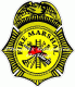 Fire Marshal Maltese Cross Badge Decal