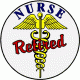 Nurse Retired Decal