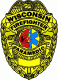 Wisconsin Firefighter Paramedic Badge Decal
