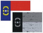 Distressed State Flag Decals