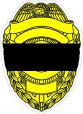 Police Mourning Decals
