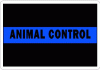 Thin Blue Line Animal Control Decal
