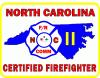 North Carolina FIREFIGHTER 2 Decal