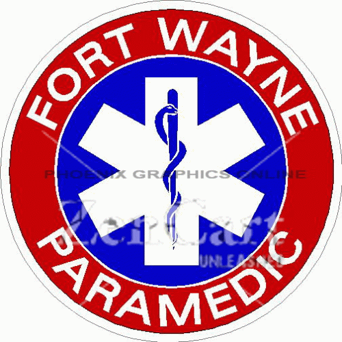 Fort Wayne Paramedic Decal