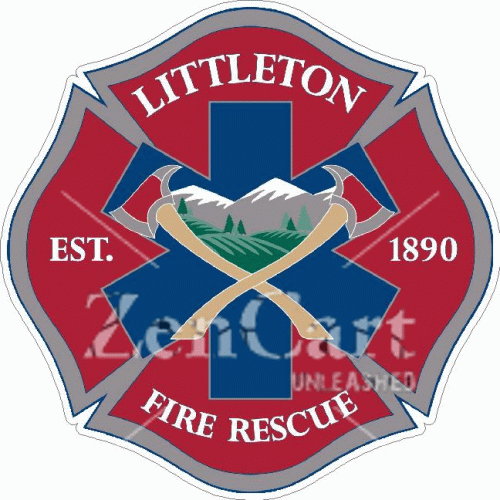Littleton Fire & Rescue Decal