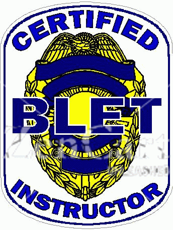 Certified BLET Instructor Decal