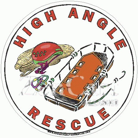 High Angle Rescue Decal
