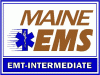 Maine EMS EMT-I Decal
