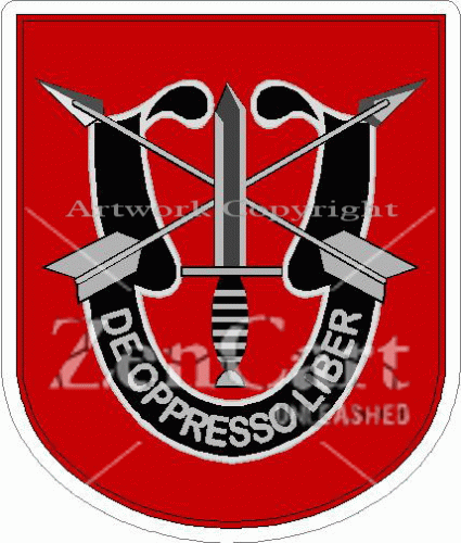 U.S. Army 7th. Special Forces Decal