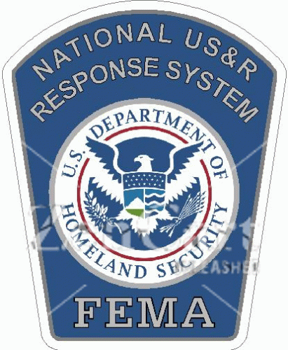 FEMA National US&R Response Team Decal