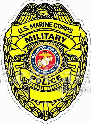 U.S. Marine Corps Military Police Decal
