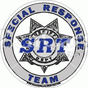 SRT Special Response Team Decal