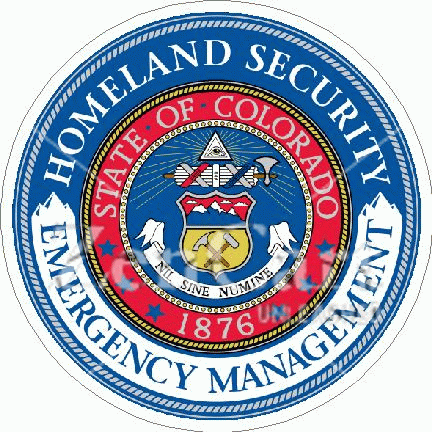 Colorado Homeland Security Emergency Management Decal