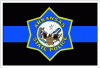 Thin Blue Line Arkansas State Police Decal