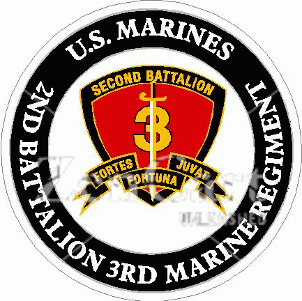 U.S. Marines 2Nd Battalion 3Rd Marine Regiment Decal