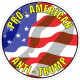 Pro-American Anti-Trump US Flag Decal