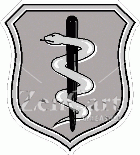 U.S. Air Force Medical Corps Basic Decal