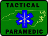 North Carolina Tactical Paramedic Decal