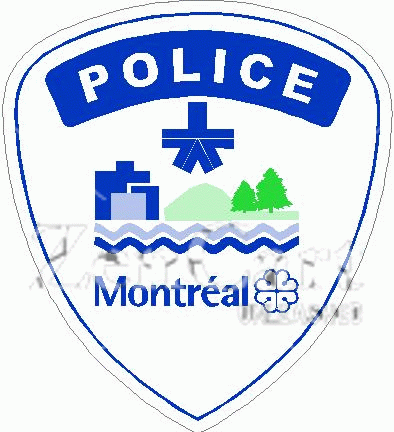Montreal Canada Police Decal
