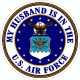 My Husband Is In The U.S. Air Force Decal