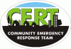 CERT Oval Decal