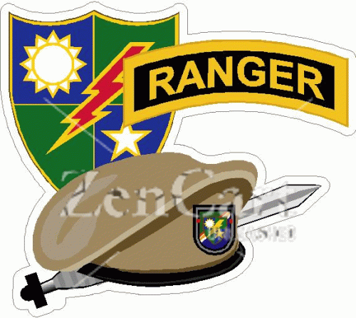 U.S. Army Ranger Decal