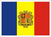 Andorra Flag Decal