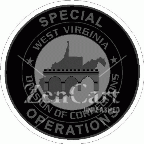 West Virginia Dept. Of Corrections Special Operations Decal
