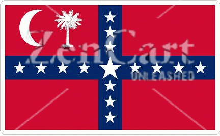 S.C. Sovereignty Flag Decal
