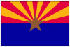 Arizona State Flag Decal