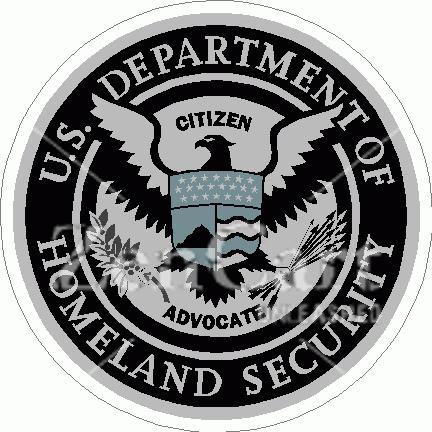 Dept Of Homeland Security Citizen Advocate Subdued Decal