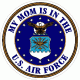 My Mom Is In The U.S. Air Force Decal