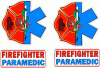 Firefighter / Paramedic Decal Set