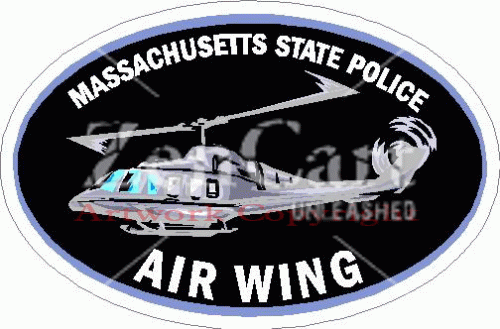 Massachusetts State Police Air Wing Decal