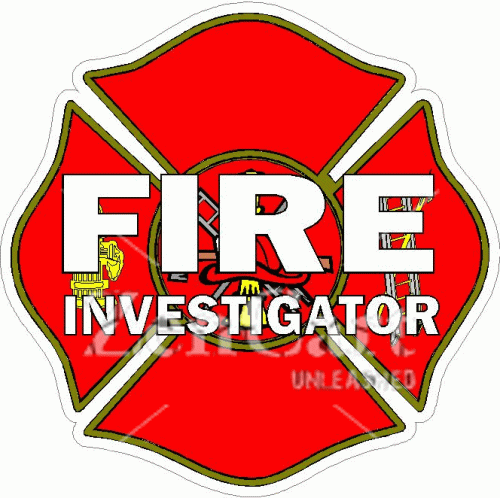 Fire Investigator Decal